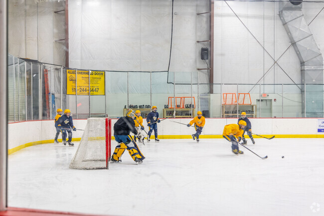 The Gary Force Acura Ice Arena hosts hockey practice in Nolensville.