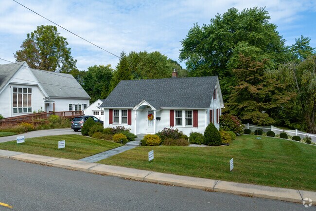 This cute, small home resides in Deep River.