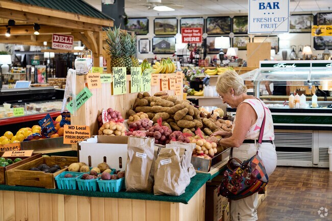 Residents find fresh produce at the  Pennsylvania Dutch Market in Hagerstown.