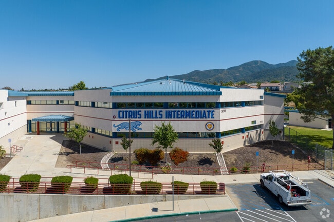 Showing school pride through out the school at Citrus Hills Hills Intermediate in Corona.