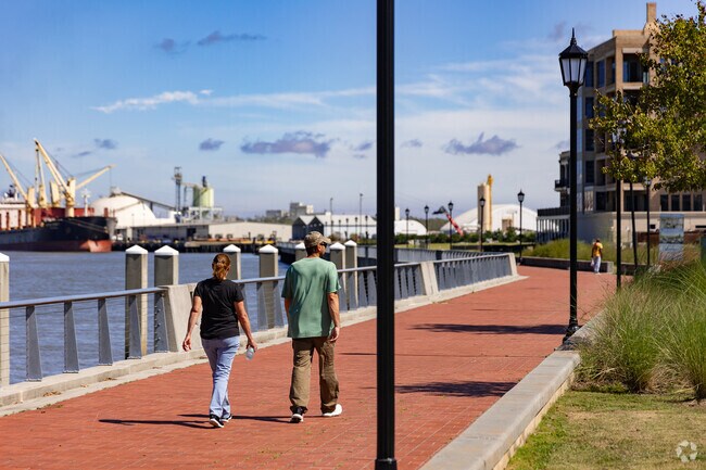 Walk along the Savannah River in Hitch Village-Fred Wessels.