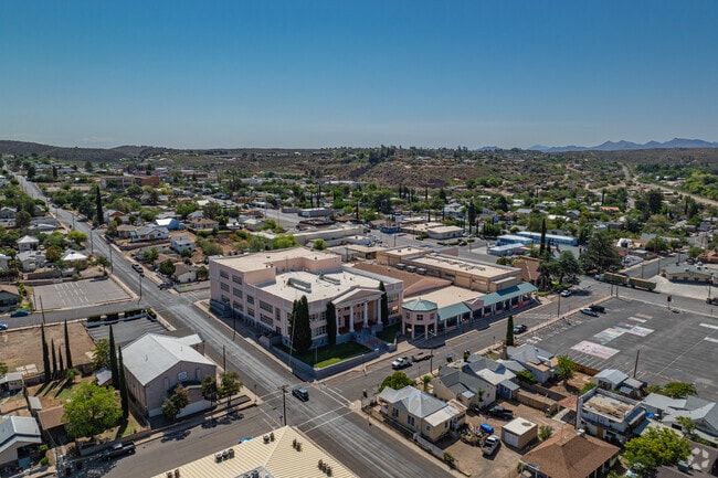 Globe High School blends traditional Southwestern architecture with modern facilities to support student success.