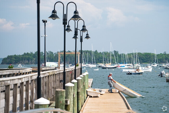 Residents often set sail from Cumberland Foreside for fishing or leisure.