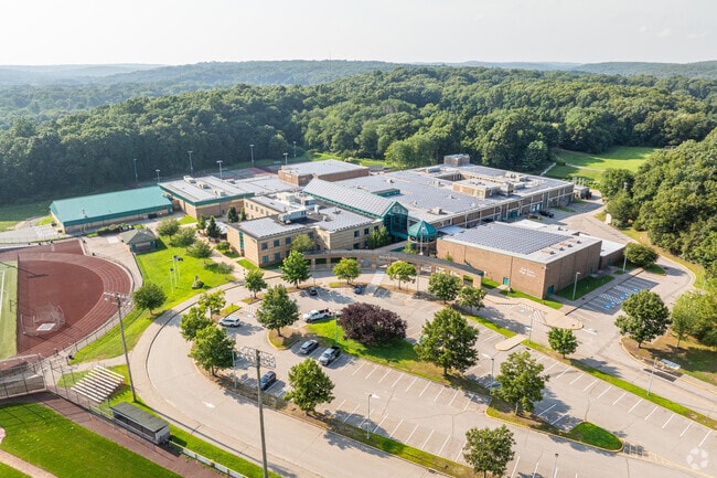 East Lyme High School campus is celebrated among it's community.