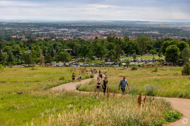 Experience the joy of a summer day with outdoor activities in Chautauqua Park.