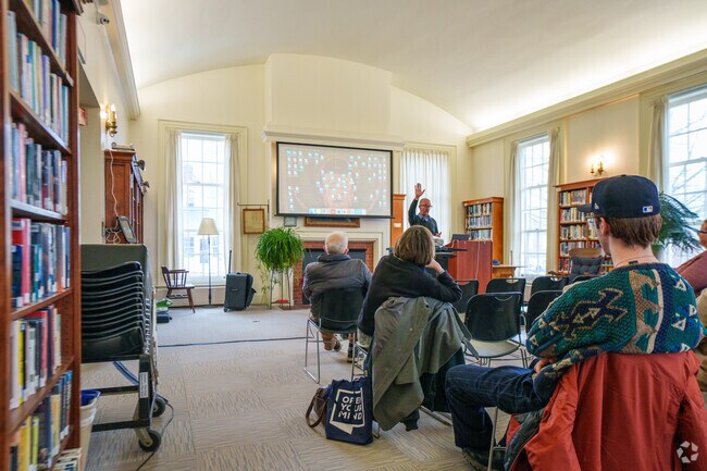 Keep an eye on the calendar at the Brownell Library in Essex Junction for an inspiring talk that keeps you and your community curious.