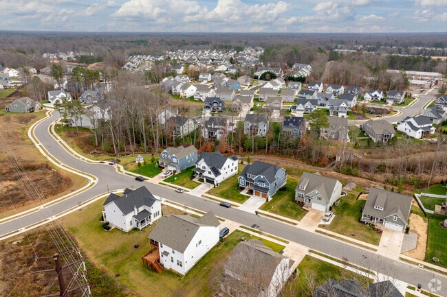 A view of the sprawling neighborhood of Atlee and it's larger, comfortable homes.
