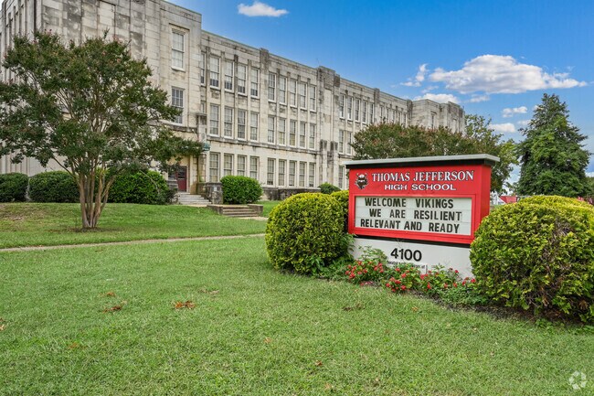 Thomas Jefferson High School serves students throughout Richmond, VA.
