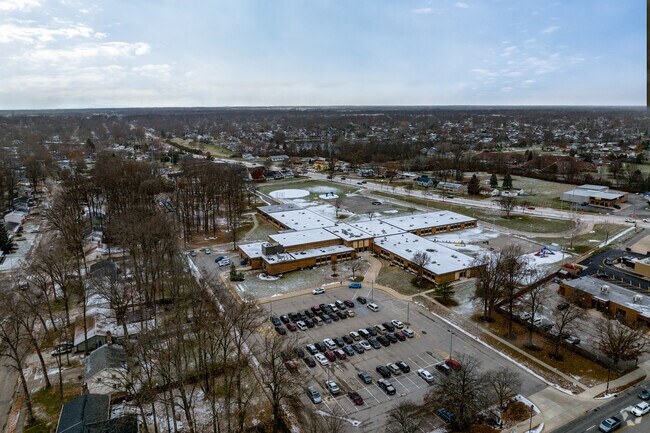 J. Wilbur Haley Elementary School is located northeast of Ft. Wayne and holds a C+ on Niche.