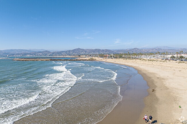 Oxnard's beaches are where locals relax after a long day of work.