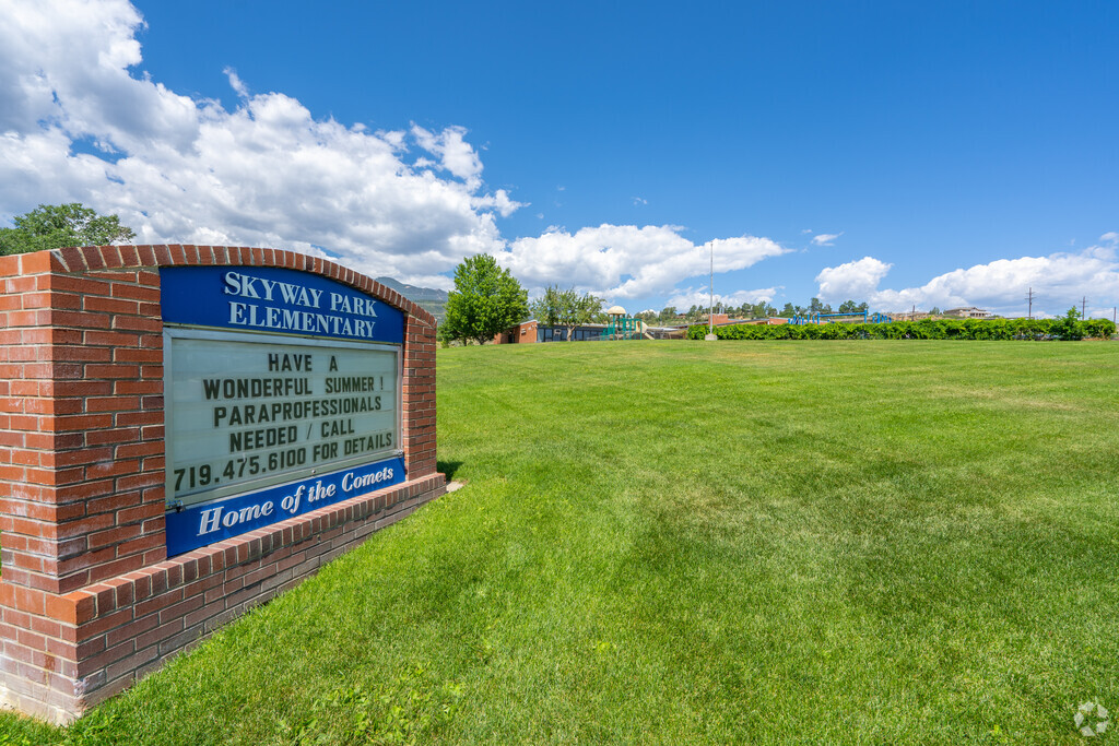 Skyway Park Elementary School is the home of the comets.