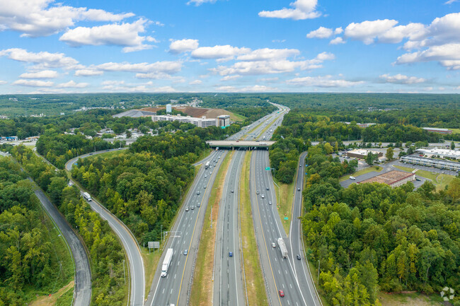 Dumfries is located along I-95.
