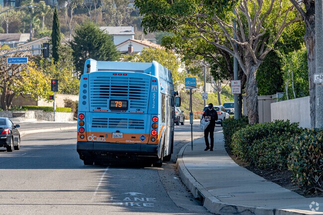 OC Transit provides Harbor Ridge residents easy access to Newport Beach and beyond.