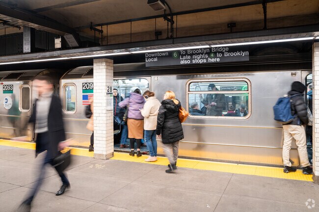 Rose Hill locals catch the 6 train
