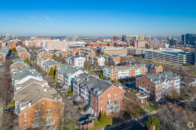 A bird's eye view of the residential area in University Heights, paints a wonderful picture.