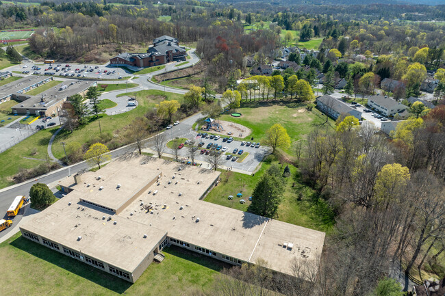 All three schools are right next to each other, having your children share their childhood.