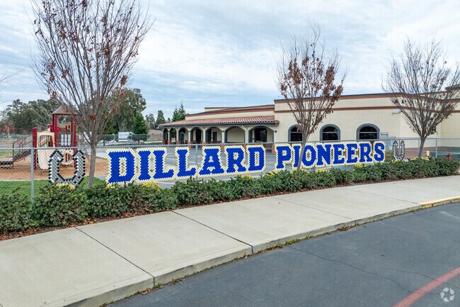 C.W. Dillard Elementary School is home of the Pioneers.