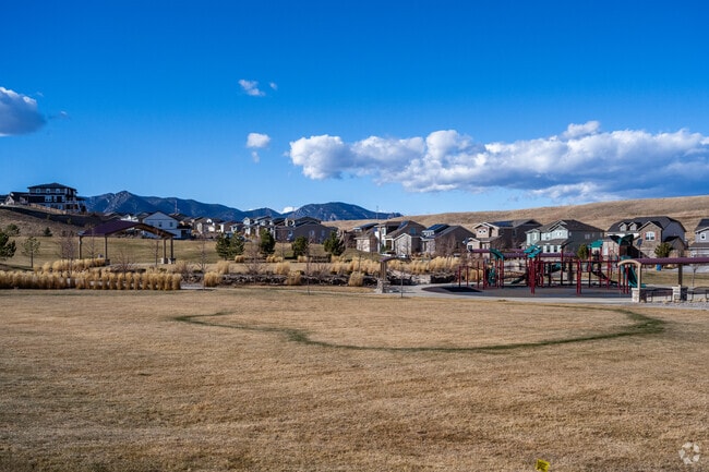 Large open park spaces are a trademark of Candelas, Arvada, Colorado.