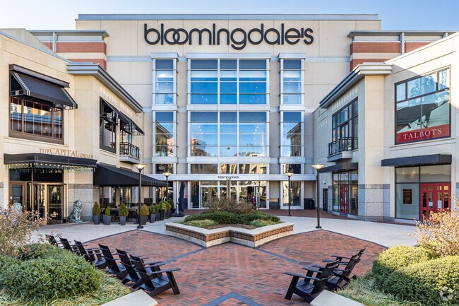 Bloomingdales is a popular department store in the Friendship Heights neighborhood.