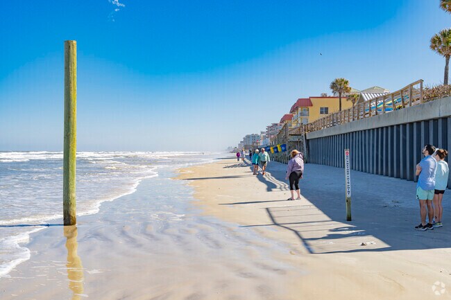 The beaches in New Smyrna are popular amongst Sugar Mill residents.