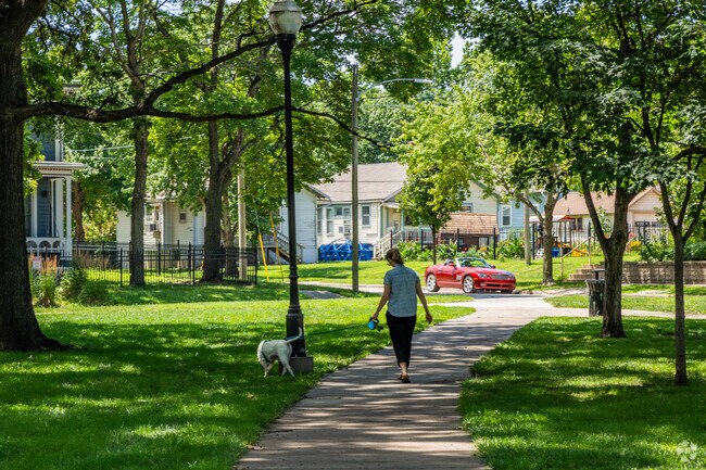 South Park is a great place or long walks along the shaded trails.