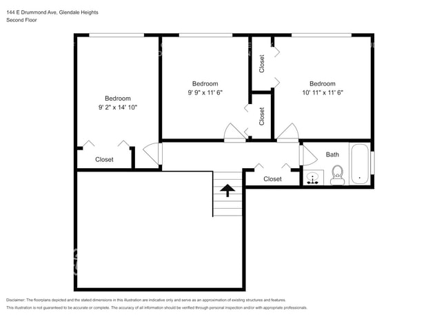 144 E Drummond Ave, Glendale Heights, IL 60139 - photo 3