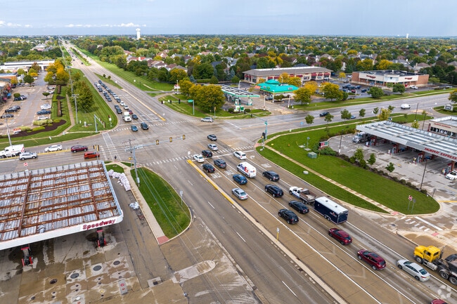 Route 59 offers shopping, dining and entertainment and is located about a mile west of the area.