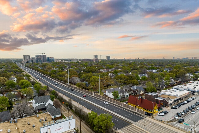 Take the Dallas North Tollway into the city from University Park for a night of adventure.