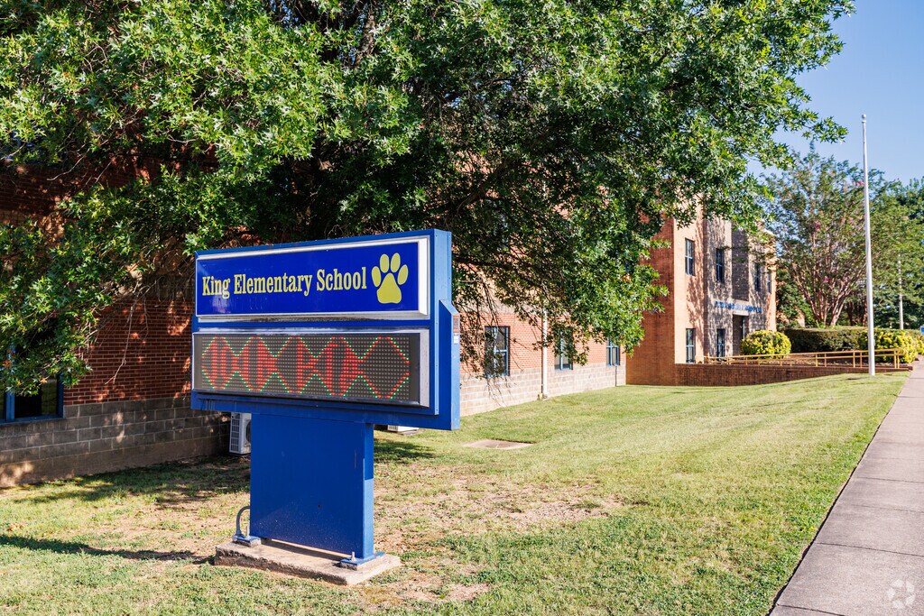 M L King Elementary School is home to the Lions.