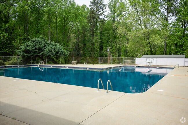 During the summer residents can take a dip at the public pool in Hillbrook.