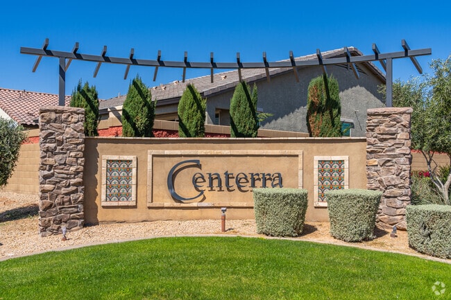 Homes in Centerra are a couple of miles from well-rated schools and near Goodyear Ballpark.