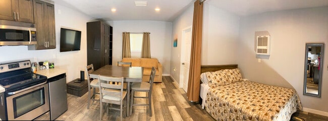 Privacy curtain for bed