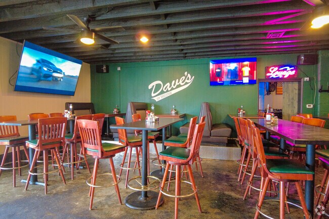 Daves of Milton offers food and adult beverages in a friendly environment.