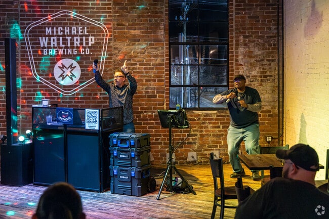 Show off your singing voice at karaoke night at Michael Waltrip Brewing Co. in Bristol.