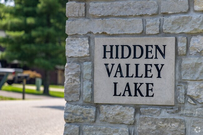 Hidden Valley is a secluded neighborhood on Hidden Valley Lake.