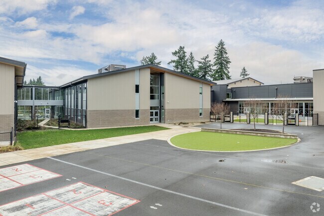 George C. Marshall Elementary School understands the importance of kids getting outside.