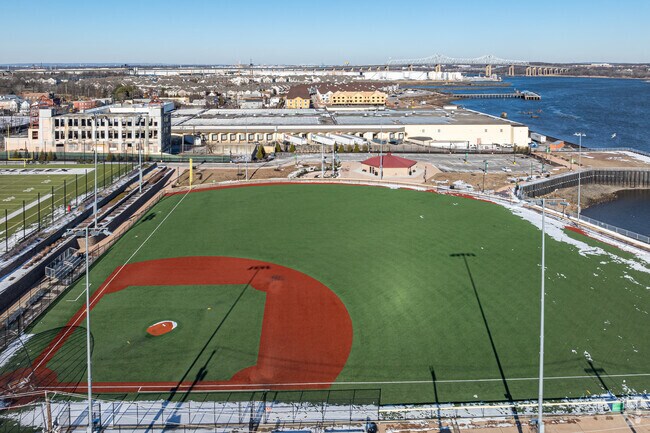 Thomas Mundy Paterson Park has a new baseball field for local games Perth Amboy.