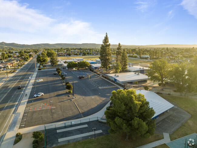 Aerial of school