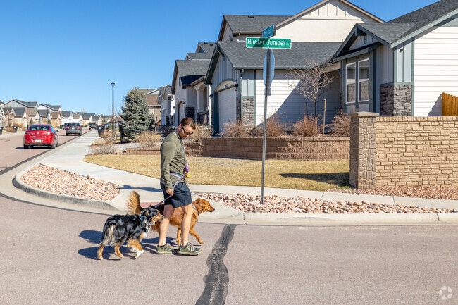 Take your best friends for a walk in the Cimarron Hills neighborhood.