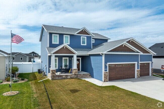 Newer homes in Deer Creek often feature open floor plans with spacious custom kitchens.