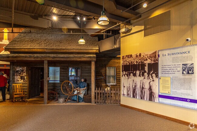 Locals visit the Museum of Work and Culture to explore the city’s textile manufacturing history.