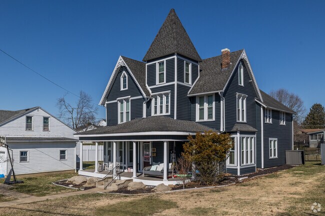 Bridgeport features classic American Foursquare homes that offer unique architectural charm.