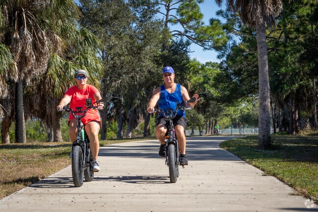 The residents of Bayview are very active and out enjoying the area.