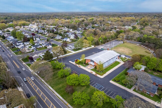 St. Margaret of Scotland Church is conveniently located right on College Road in Selden.