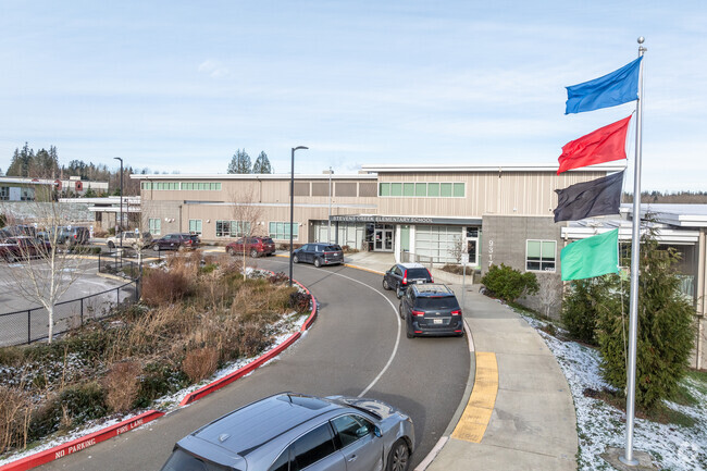Stevens Creek Elementary School entrance.