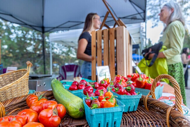 The Williams Farmers Market is a great time for residents to grab fresh locally sourced food.
