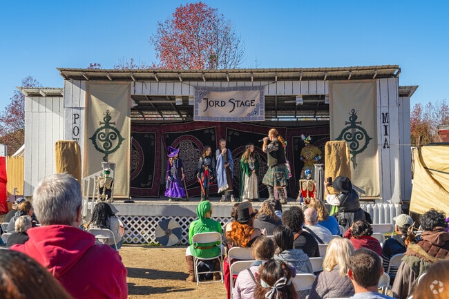 You can enter the costume contest that takes place each weekend at the Delaware Renaissance Faire.