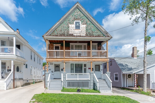 Cornhill's housing stock includes Duplexes such as this one.