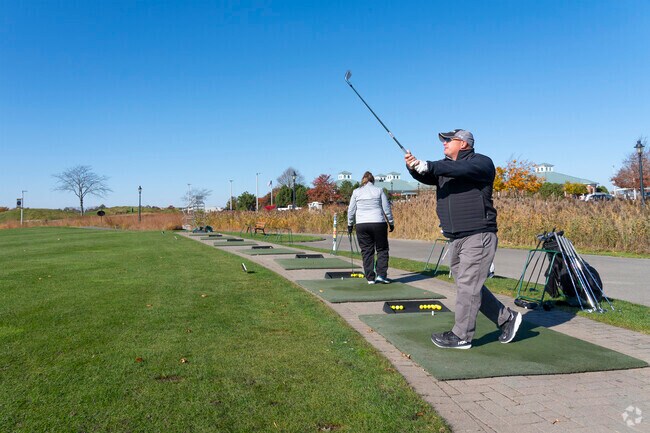 Work on your swing while in West Chiacago.
