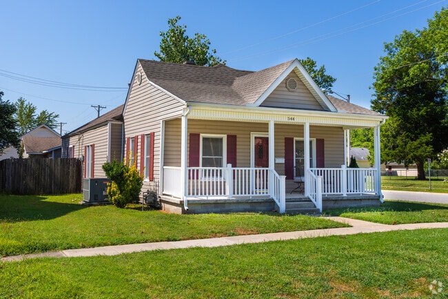 Most new builds in Columbus are on the outskirts, with mature, sidewalk‑lined streets.